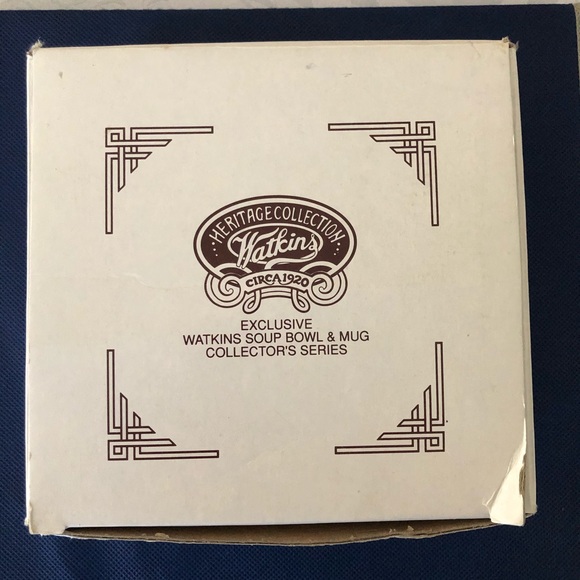 Vintage Watkins Collector Soup Bowl - Picture 3 of 5
